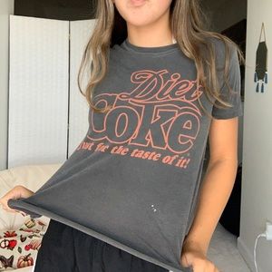 ~ diet coke crop tee XS